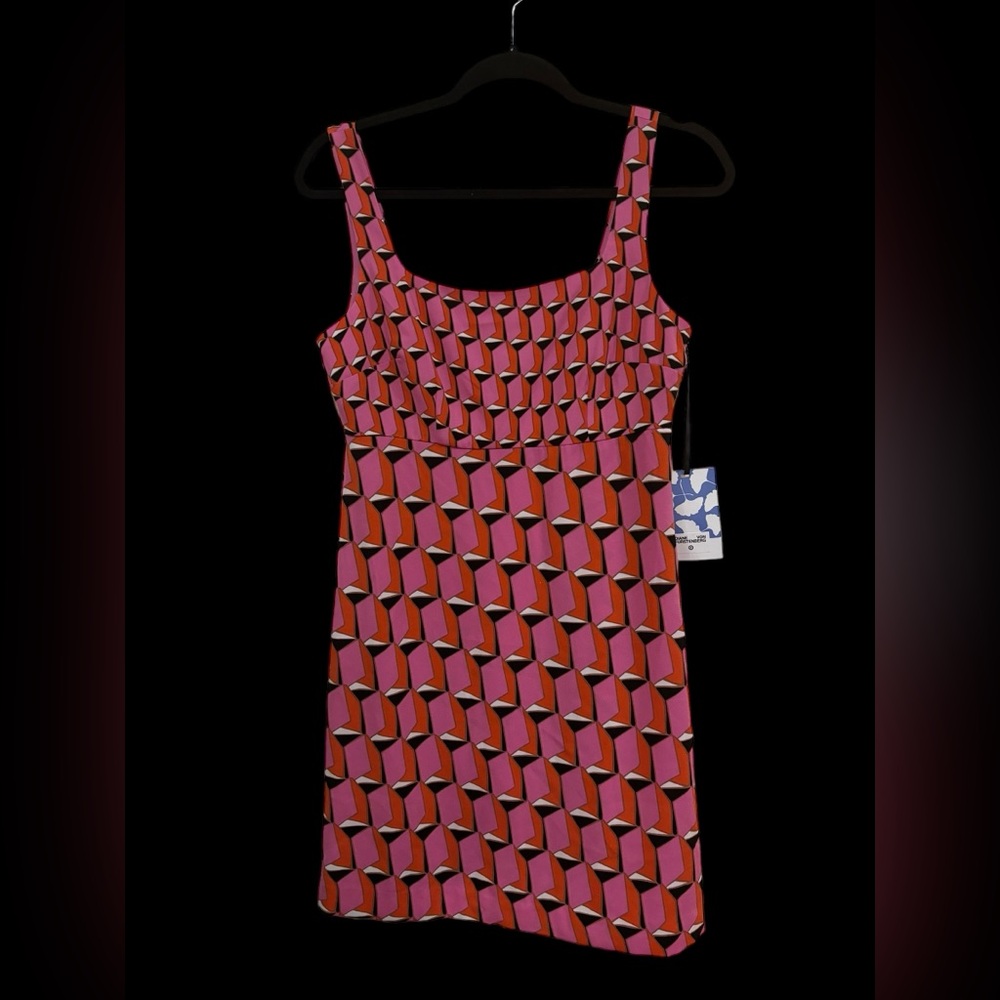 NWT DVF for Target Women’s 90’s Inspired Geometric Shift Dress - Size 4